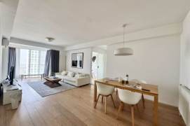 modern big 2brs floor heating modern furniture open kitchen near IAPM line 1,10,12 