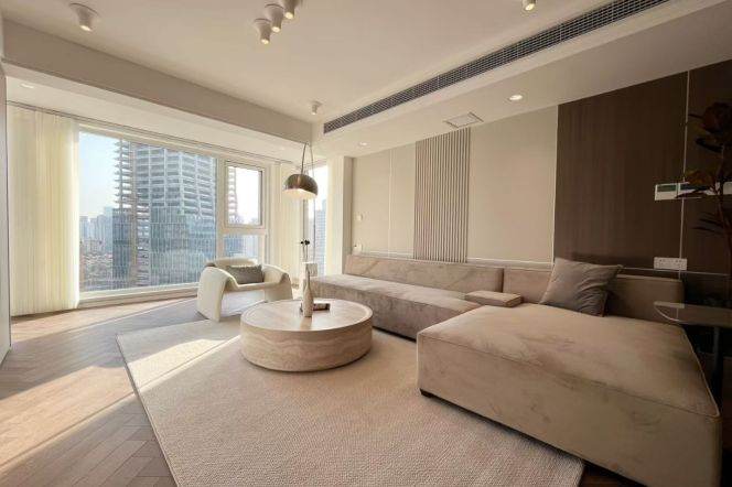 Changping Rd metro/2br2bt/central AC/floor heat/oven/dishwasher