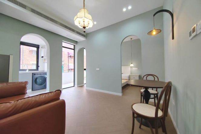 Cozy 1Br w. Terrace &Floor heating@Nanjing W. Rd