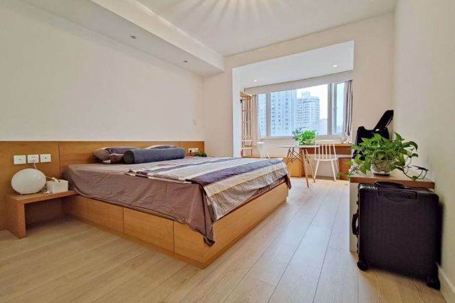 Modern/Valuable Xintiandi 1BR with View,Floorheating,C/A 10K 
