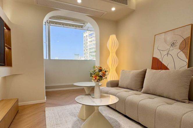 Good Location Elevator 1Br/2Lr/1Bt Close to L2/7/14 Jing’an Temple 