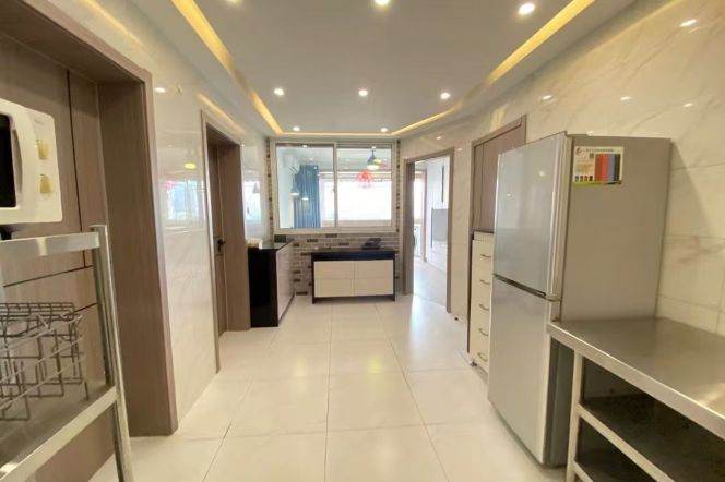 Full furnished 1br/2living & elevator @Hailun Rd & Line 4/10