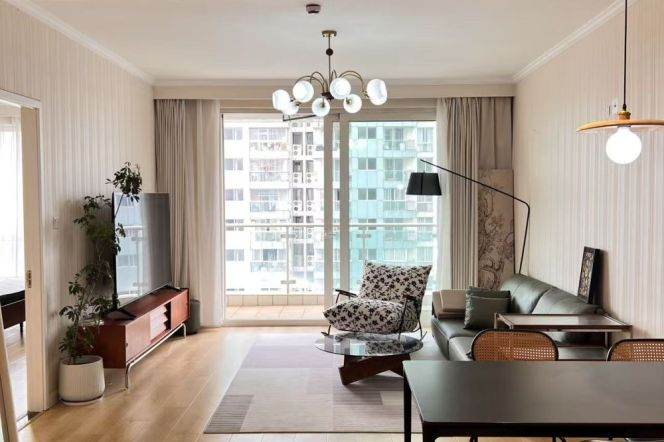 modern 2brs open balcony nice view near line 9,12 and Tianzifang SML mall only 17.5K