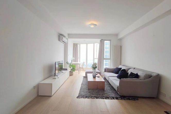 modern big 2brs floor heating modern furniture open kitchen near IAPM line 1,10,12 