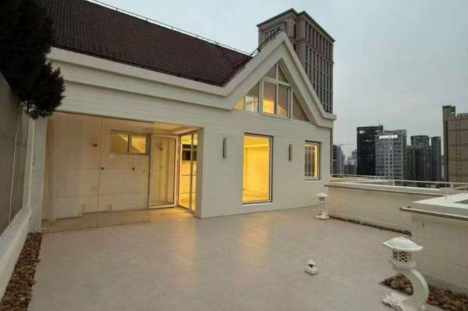 modern duplex 4brs penhouse big terrace modern furniture 47K