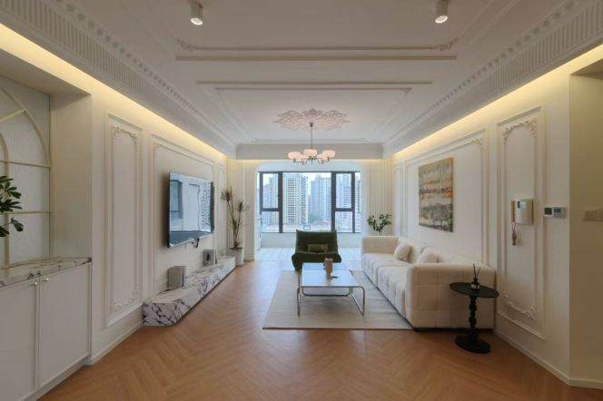 Modern decoration 2brs with floor heating and balcony belonged to Xintiandi area,