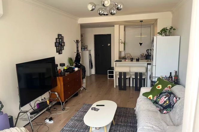 Jiaotong uni/modern 1br 2lr/double south/elevator/big living room,@L10/11