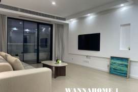 Stunning View+Modern&Really Bright 3Bdrs 2Baths Apt+West Nanjing Rd+Nice Balcony+Great Compound