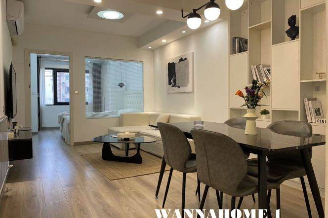 Modern&Spacious&Quiet 1Bdr 1Bath Apt+3F Walk Up+L7 Chang Ping Rd+West Nan Jing Rd CBD