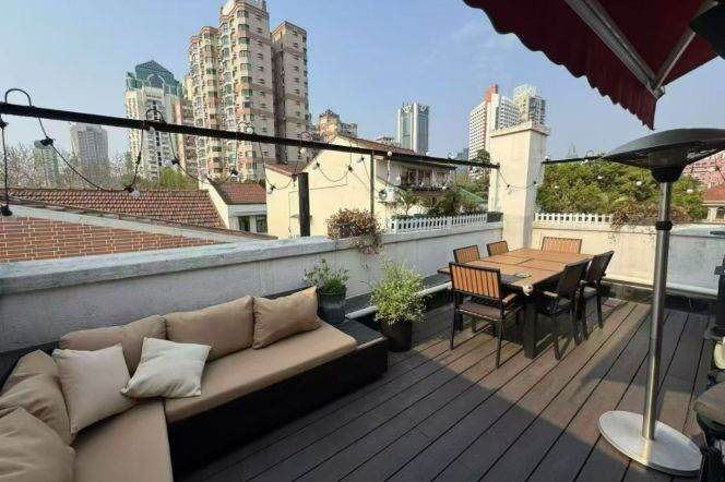 14k Loft 2Br with big terrace Nr South Shaanxi Rd.line1/10/12