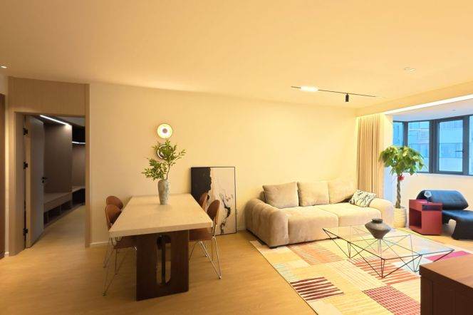 Spacious 1BR/Storage room/JiangSu Rd. Line2&11/Luxury interior/