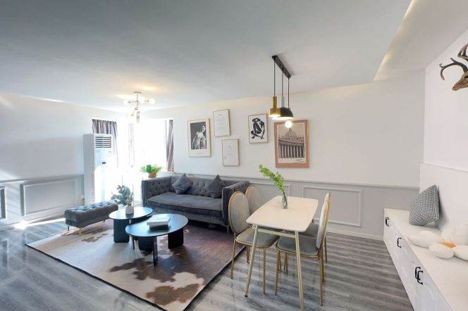 2 Brs, 2 Baths, Oven, Dryer, 120 sqm @ Dapuqiao station L9