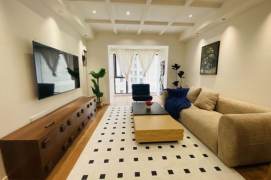3 Brs, 2 Baths, Floor heating/Central ac/Oven/Dish washer, 130 sqm @ Wuzhong metro L15