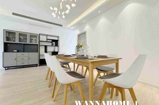 Modern&Spacious&Bright 4Bdrs 2Baths Apt/Taikoo Hui+Top Compound+Greenery View