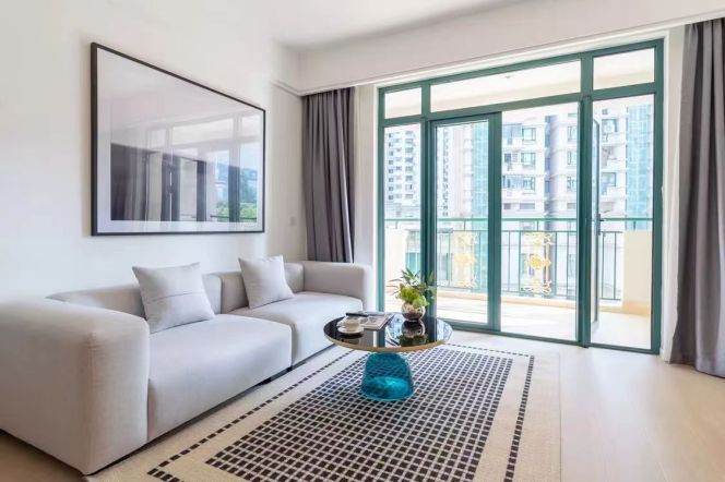 Modern 2brs with floor heating and balcony Nearby Jing an temple