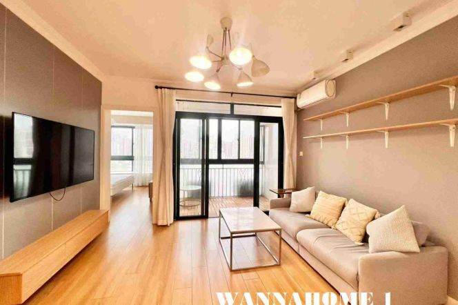 Modern&Spacious&Bright 1Bdr 1Bath Apt+L7 Chang Ping Rd+Large Balcony+Good Quality