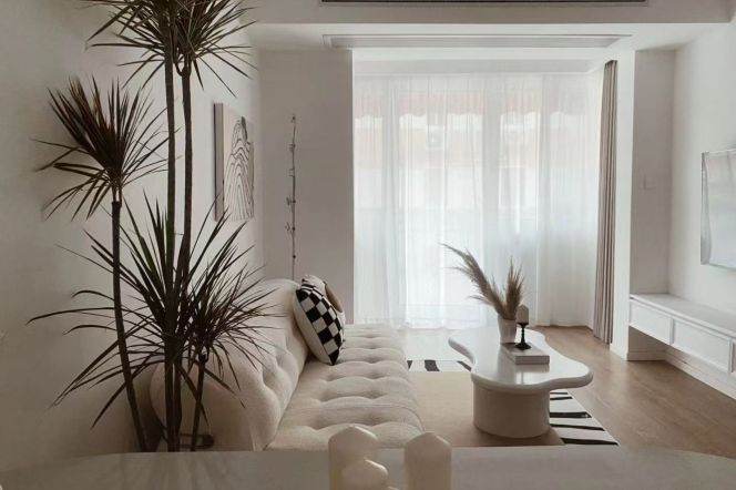  Minimalist Nordic 1BR+Private Wooden Patio