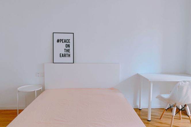 Master bedroom with balcony  near people's square, close to TJU, long/ short term accepted 