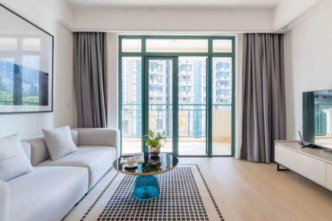 Modern 2brs with floor heating and balcony Nearby Jing an temple