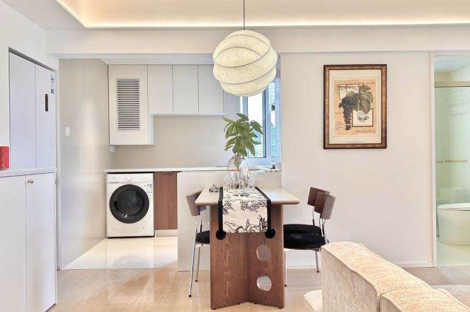  2BR high-rise with floor heating @Jing'an Line 7&13