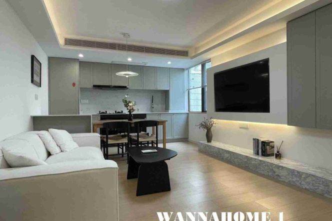 Spacious&Bright Elevator 1Bdr 1Bath Apt+L14 Wu Ding Rd+Large Balcony+Nice View