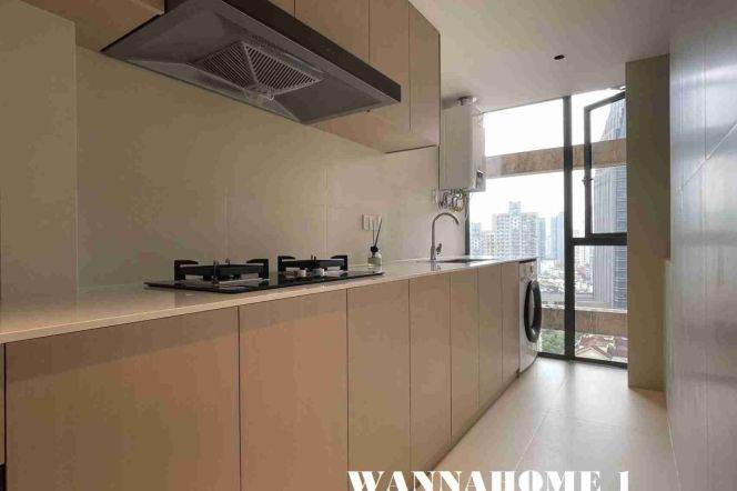 Nice View/Spacious&Modern&New 1Bdr 1Bath Apt/L14 Wu Ding Rd+Green Compound
