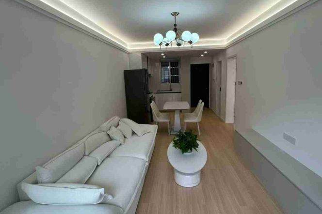 Bright&Spacious&New&Modern 1Bdr 1Bath Apt+5F Walk Up+Su Zhou Creek+Cao Yang Rd Metro