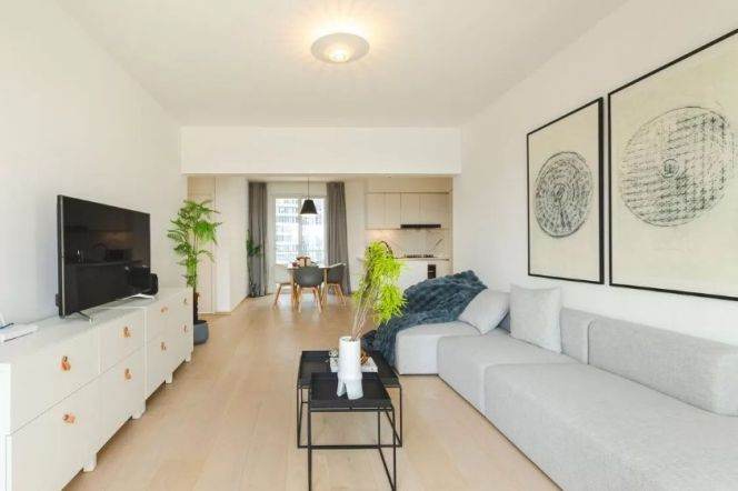 Modern 2brs with floor heating an balcony  in central downtown