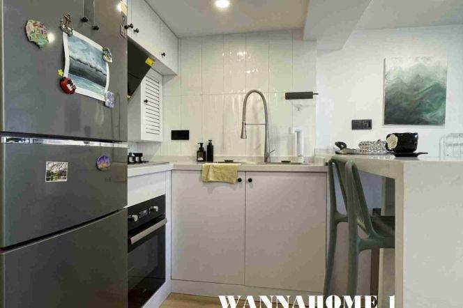 L7 Chang Ping Rd+Spacious&Modern Duplex 1+1Bdrs 1Bath Apt+W Nanjing Rd CBD+Nice Building