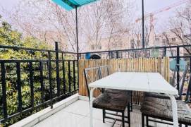 Hengshan Rd. line 1 comfy 2BR w. Outdoor balcony&Terrace 