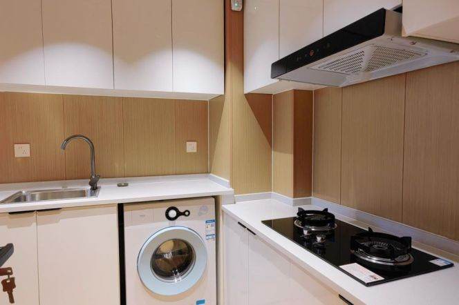Stylish 1 br next NYU shanghai , easy walking to L 6/8/11 Oriental sports center st.