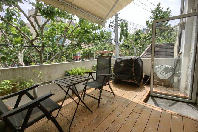 Sunlit Terrace 1Bed Lane House@Jing'An