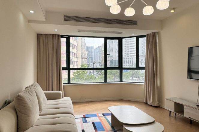 Spacious and green view 2Br Apt + Heating | Wuning rd metro L13/14