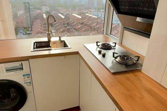 Cute bright 1BR APT Elevator Yueyang Rd 8k