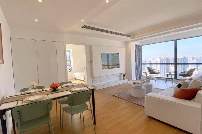 High-rise Big 1br/1bt Flat beside Suzhou Creek