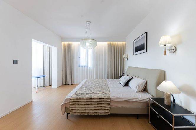 modern big 3brs floor heating big living room nice view in Zhong shan park line 2,3,4