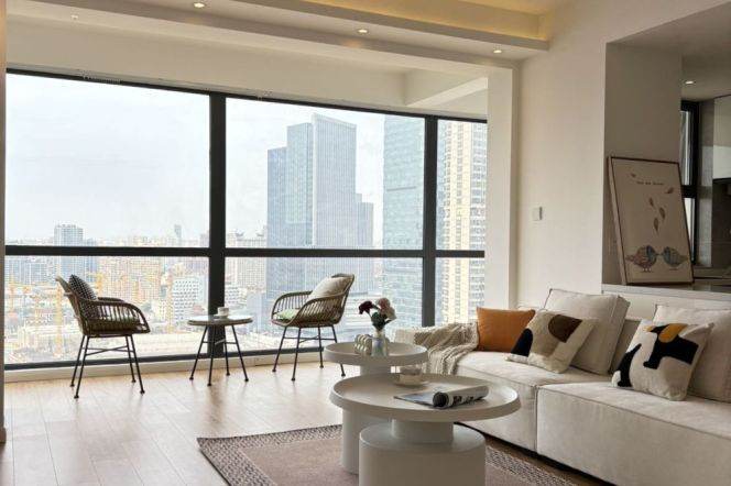 High-rise Big 1br/1bt Flat beside Suzhou Creek
