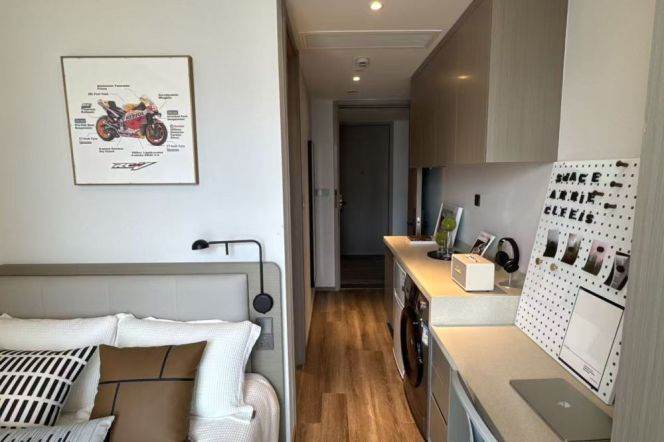 1br, new building, free wifi & gym, Next to subwayL11 & Malls, 2.8k