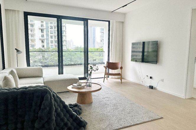 modern big 3brs floor heating open balcony in best compound west nan jing road 