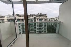 2 Brs, 1 Living room, Open Balcony/Floor heating/Central ac/Oven, 120 sqm @ Weining metro L2