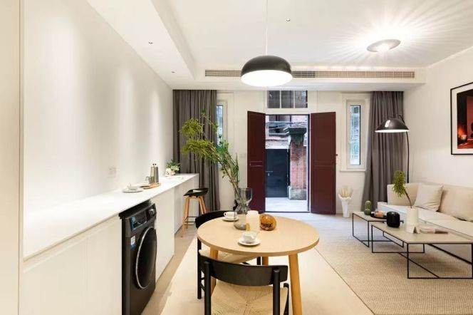 Cozy 1Br w. Patio&Floor Heating @W. Nanjing Rd