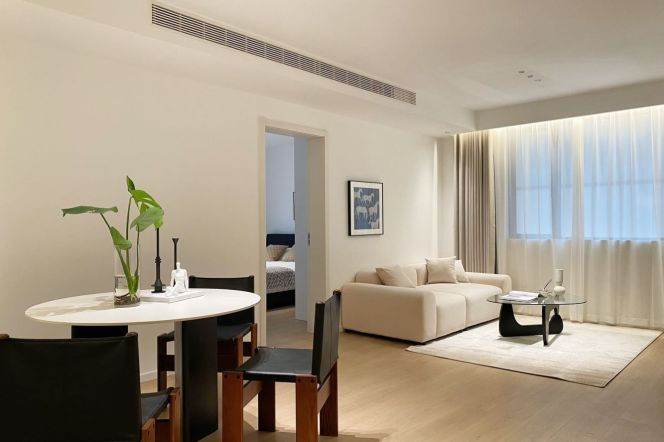 Lovely 2bedrooms elevator Apt+floor heating+Dishwasher@Songyuan Rd