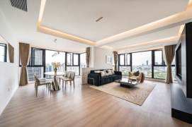 Modern decoration 3brs with floor heating in Xujiahui