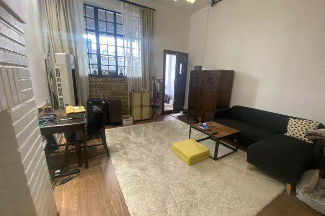 1 br near L1/L10/L12 south shaanxi rd station+yard+high ceilling