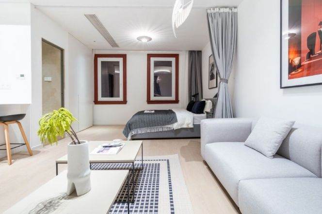 Cozy 1Br + Loft w. Dish washer@W. Nanjing Rd