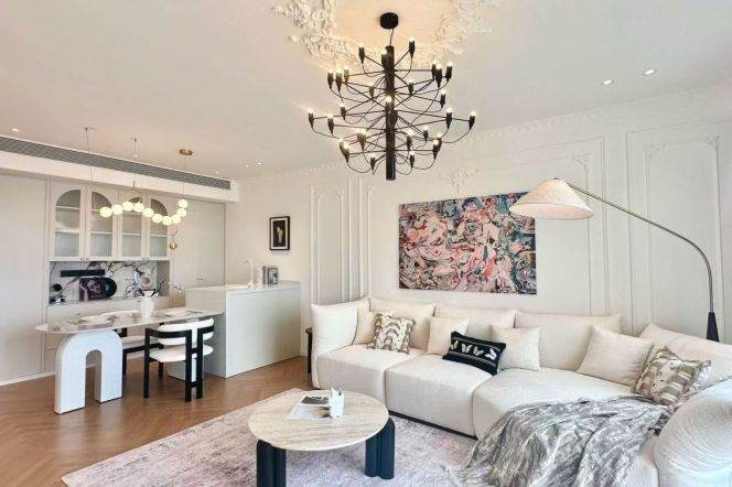 super modern 2brs floor heating nice river view beside Huang pu river 