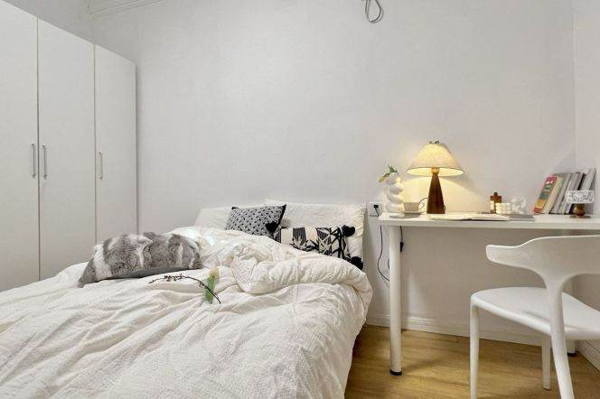 Bright room near  West Nanjing rd, metro2/12/13, close to SISU,advance booking accepted