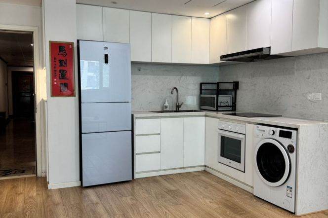 2BR- 2Bathr | Jiangsu rd Mt L2/11 | Floor heating + Central AC 13.8K