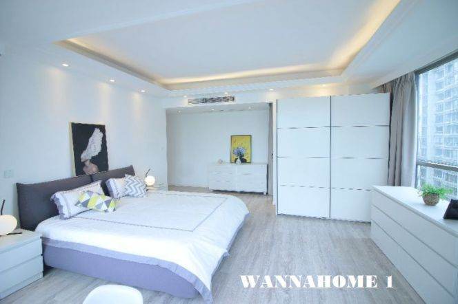 Modern&Spacious&Bright 4Bdrs 2Baths Apt/Taikoo Hui/Stunning View&Great Compound