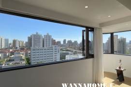Modern&Spacious 3Brs 2Baths Apt+Stunning View+L10/11 Jiao Tong Uni. Metro+Large Balcoies